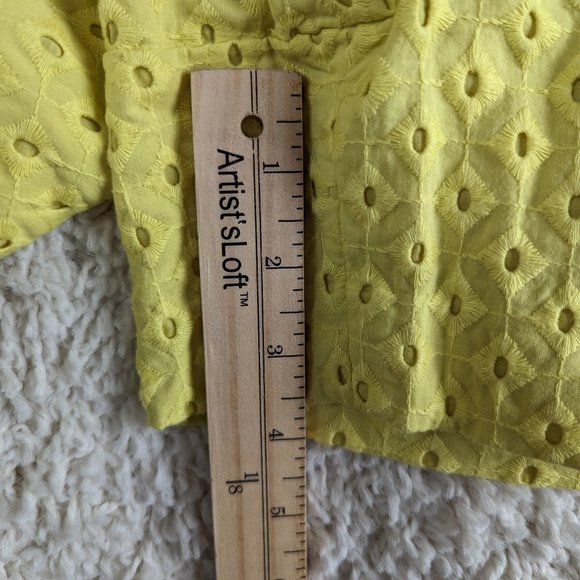 Loft* Women's Multi-Hole Design (Lined) 3 Closed Pocket Belt Loop Shorts~ Size 4 - Picture 8 of 11